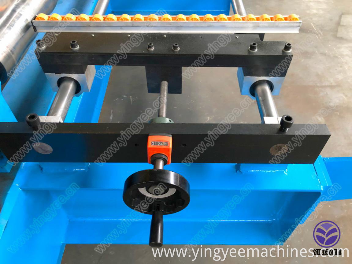 High speed glazed roof sheet roll forming machine with high productivity